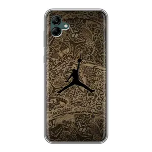 Чохли для Samsung Galaxy A04 - з картинкою JORDAN (AlphaPrint) (Logo Jordan)