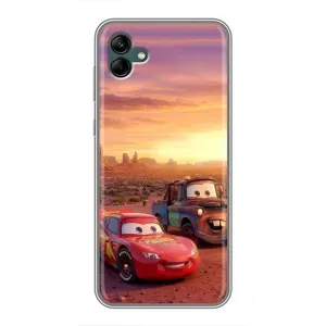 Силиконовый чехол Маквин для Samsung Galaxy A04 (Маквин и Метр)