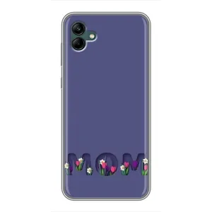Чохли для мами на Samsung Galaxy A04 (Мама в квітах)
