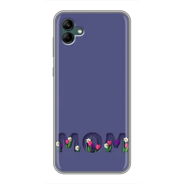 Чехол с принтом «Мама в цветах» для Samsung Galaxy A04
