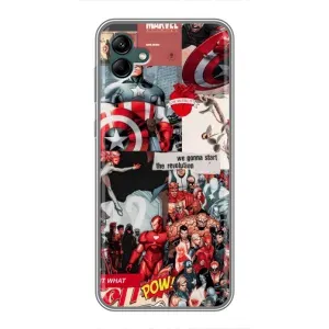 Чохол МАРВЕЛ для Самсунг Галаксі А04 (AlphaPrint)