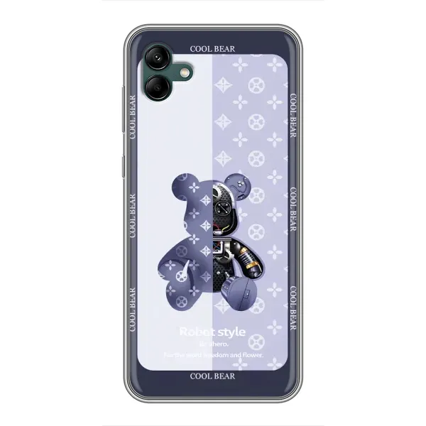 Чохол з принтом «Медведик LV» для Samsung Galaxy A04