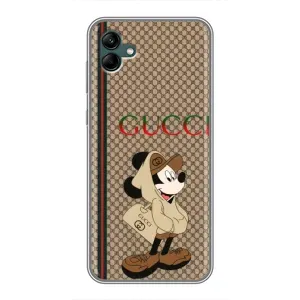 Чехлы ГУЧЧИ для Самсунг А04 (AlphaPrint) (Mickey GUCCI)