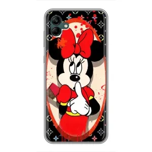 Чехол Disney Mouse Samsung Galaxy A04 (PREMIUMPrint) (Минни Маус ЛВ)