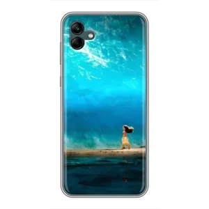Чехол с мультфильмом Моана Samsung Galaxy A04 (Океан Моана)