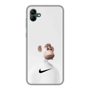 Чехлы с Обезьянами NFT для Samsung Galaxy A04 (AlphaPrint) (обезьяна NFT Nike)