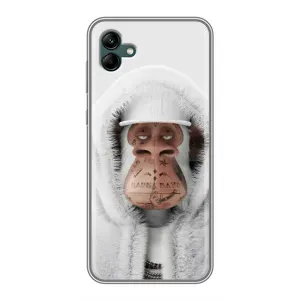 Чехлы с Обезьянами NFT для Samsung Galaxy A04 (AlphaPrint) (обезьяна NFT в тату)