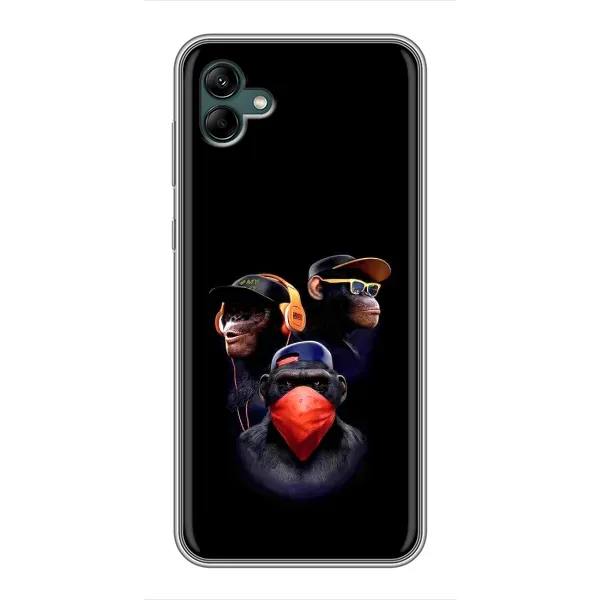 Чехол с принтом «Три обезьяны» для Samsung Galaxy A04 Чехол с принтом «Три обезьяны» для Samsung Galaxy A04