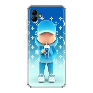 Круті Чохли Луі Віттон для Samsung Galaxy A04 (AlphaPrint) (Хлопець LV)