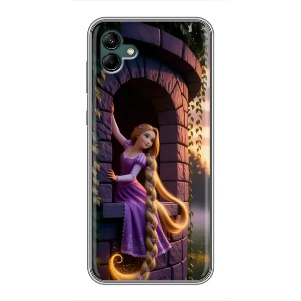 Чехол с принтом «Рапунцель на башне» для Samsung Galaxy A04