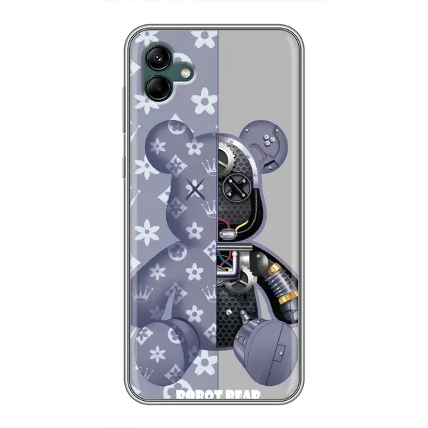 Чохол з принтом «Робот Медведик» для Samsung Galaxy A04