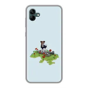 Чохли з картинкою собаки Патрон для Samsung Galaxy A04 (AlphaPrint) (Сапер Пес)