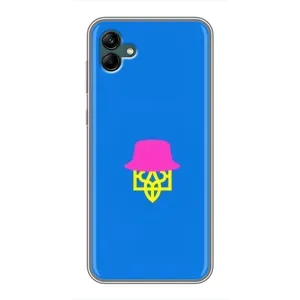 Чохли для Samsung Galaxy A04 Укр. Символіка (AlphaPrint) (Шапка на гербу)