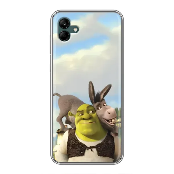 Чехол с принтом «Шрек и Осел» для Samsung Galaxy A04 Чехол с принтом «Шрек и Осел» для Samsung Galaxy A04