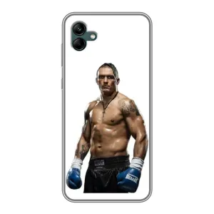 Чохол з картинкою Олександр Усик для Samsung Galaxy A04 (Усик на білому)