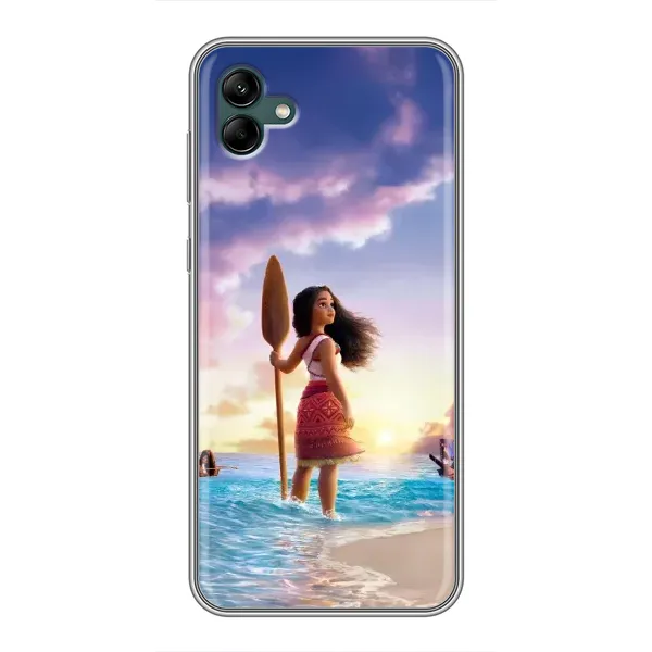 Чехол с принтом «Моана с веслом» для Samsung Galaxy A04