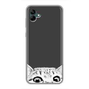 Чохол на Самсунг Галаксі А04 з Котиками (VPrint) (Виглядає котик)