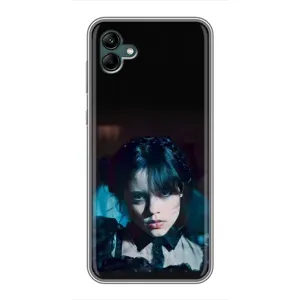 Чохли Венсдей на Samsung Galaxy A04 Уенсдей (AlphaPrint) (погляд Венздей)