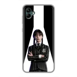 Чохли Венсдей на Samsung Galaxy A04 Уенсдей (AlphaPrint) (W-Wednesday)