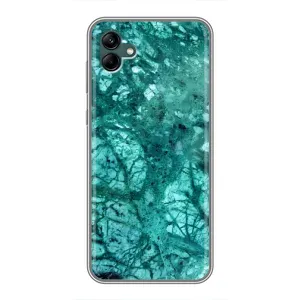 Мраморний чехол на Samsung Galaxy A04 (VPrint) (Зелений мрамор)