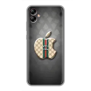 Чехлы ГУЧЧИ для Самсунг А04е (AlphaPrint) (Apple gucci)