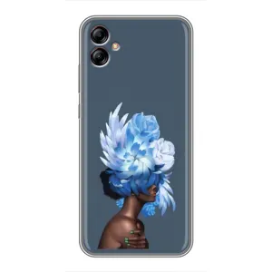 Чехлы (ART) Цветы на Samsung Galaxy A04e (A042) (VPrint) (Квіти на голові)