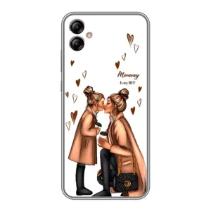 Чохол з друком для Samsung Galaxy A04e (A042) - (Мама з дитинкою) (AlphaPrint) (Донька і мама)