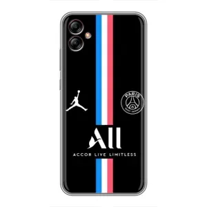 Чохли PSG для Samsung Galaxy A04e (A042) (AlphaPrint) (футболка ПСЖ)