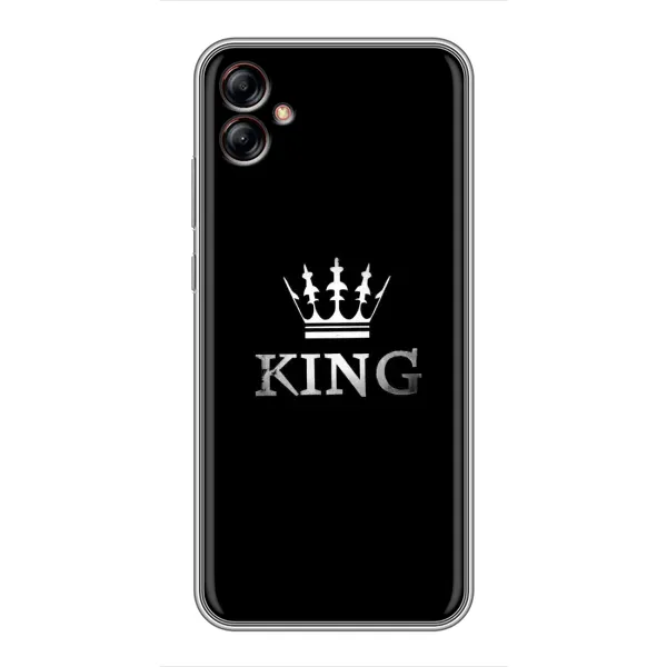 Чохол з принтом «KING» для Samsung Galaxy A04e (A042)