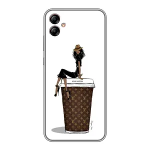 Чохли Луі Вітон для Samsung Galaxy A04e (A042) (AlphaPrint - LOUIS VUITTON) (кава LOUIS VUITTON)
