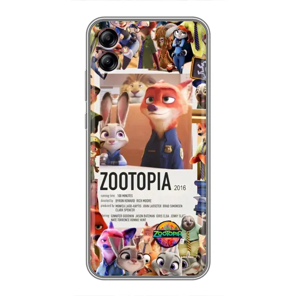 Чехол с принтом «Постер Зверополис» для Samsung Galaxy A04e (A042) Чехол с принтом «Постер Зверополис» для Samsung Galaxy A04e (A042)