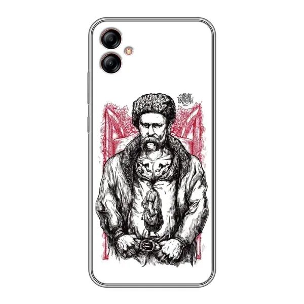 Чехол с принтом «Козак Шевченко» для Samsung Galaxy A04e (A042) Чехол с принтом «Козак Шевченко» для Samsung Galaxy A04e (A042)