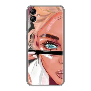 Чохол з друком для Samsung Galaxy A04e (A042) - (Мода) (AlphaPrint) (Макіяж)