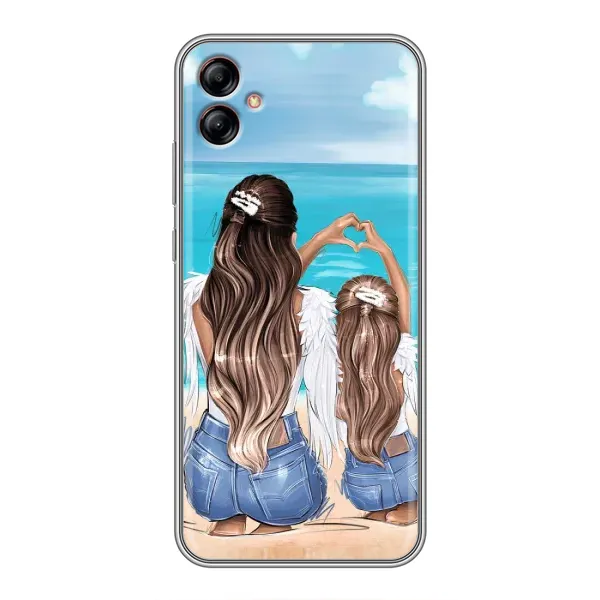 Чехол с принтом «Мама с доченькой» для Samsung Galaxy A04e (A042) Чехол с принтом «Мама с доченькой» для Samsung Galaxy A04e (A042)