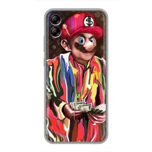 Бренднові Чохли для Samsung Galaxy A04e (A042) - (PREMIUMPrint) (Mario LV)