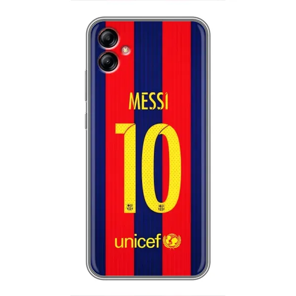 Чохол з принтом «Messi Barca 10» для Samsung Galaxy A04e (A042) Чохол з принтом «Messi Barca 10» для Samsung Galaxy A04e (A042)