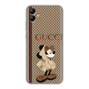 Чехлы ГУЧЧИ для Самсунг А04е (AlphaPrint) (Mickey GUCCI)