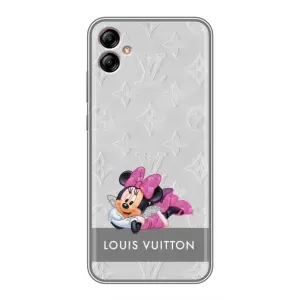 Чехол Disney Mouse Samsung Galaxy A04e (A042) (PREMIUMPrint) (Мики Маус ЛВ)