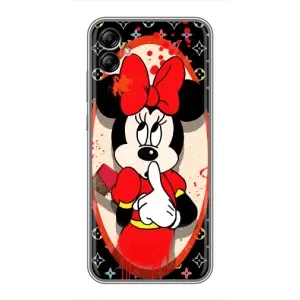 Чехол Disney Mouse Samsung Galaxy A04e (A042) (PREMIUMPrint) (Минни Маус ЛВ)