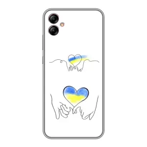 Чохол для Патріота України Samsung Galaxy A04e (A042) - (AlphaPrint) (Мир Україні)