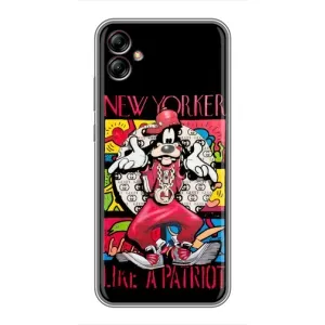 Популярні Чохли з картинками для Samsung Galaxy A04e (A042) (Мультяшний Волк)