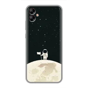 Космічні Чохли для Samsung Galaxy A04e (A042) (VPrint) (На місяці)