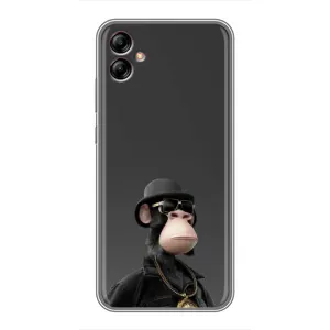 Чехлы с Обезьянами NFT для Samsung Galaxy A04e (A042) (AlphaPrint) (Обезьяна NFT)