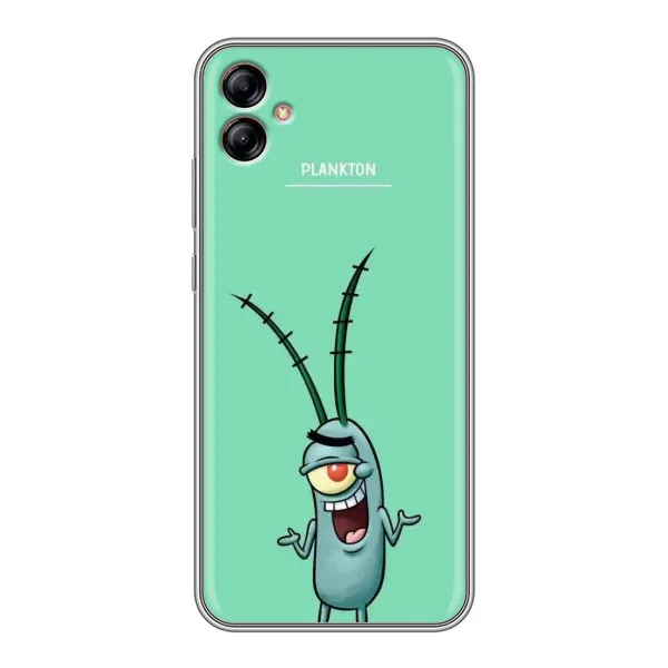 Чохол з принтом «Персонаж Планктон» для Samsung Galaxy A04e (A042) Чохол з принтом «Персонаж Планктон» для Samsung Galaxy A04e (A042)
