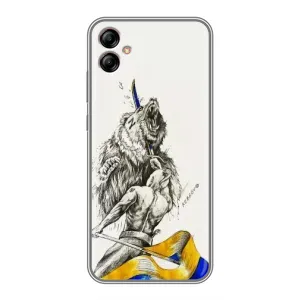 Чохли (Доброго вечора, ми за України) для Samsung Galaxy A04e (A042) (AlphaPrint) (Перемога)