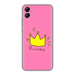 Чохол з картинкою (Стильні) Samsung Galaxy A04e (A042) - (AlphaPrint) (Princess)