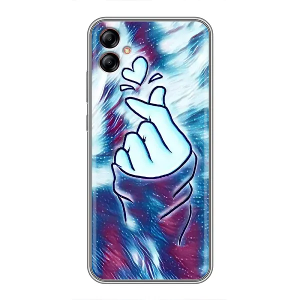 Чохол з принтом «Радужне серце» для Samsung Galaxy A04e (A042) Чохол з принтом «Радужне серце» для Samsung Galaxy A04e (A042)