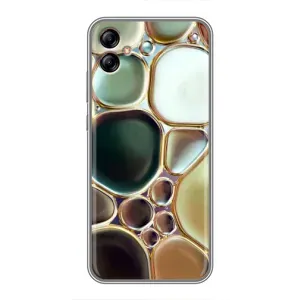 Мраморний чехол на Samsung Galaxy A04e (A042) (VPrint) (Радужний Мрамор)