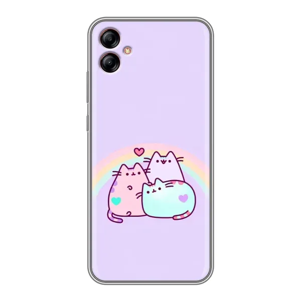 Чохол з принтом «Радужний котик» для Samsung Galaxy A04e (A042) Чохол з принтом «Радужний котик» для Samsung Galaxy A04e (A042)