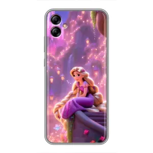 Чехол Рапунцель для Samsung Galaxy A04e (A042) (Рапунцель в замке)